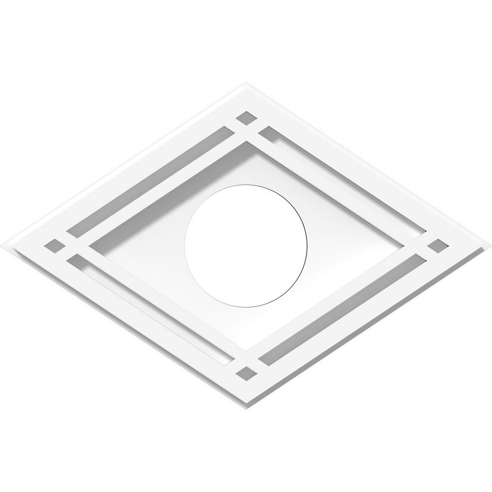Ekena Millwork 8 In X 8 In X 1 In Diamond Architectural Grade