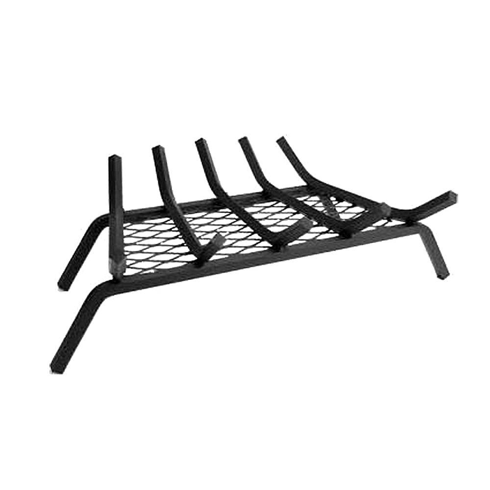 LANDMANN 22 in. Fireplace Grate with Ember Retainer97235  The Home Depot