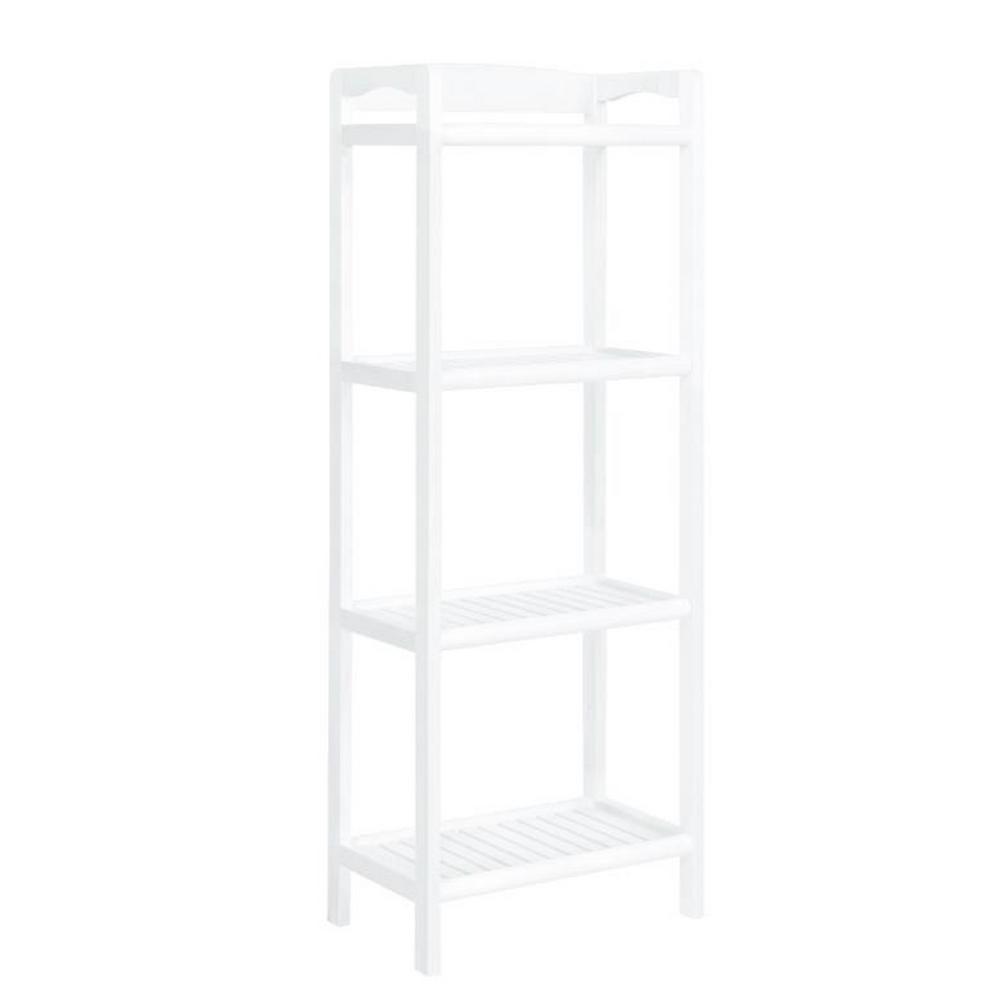 Prepac White Tall Bookcase With 2 Shaker Doors Wsbh 0004 1