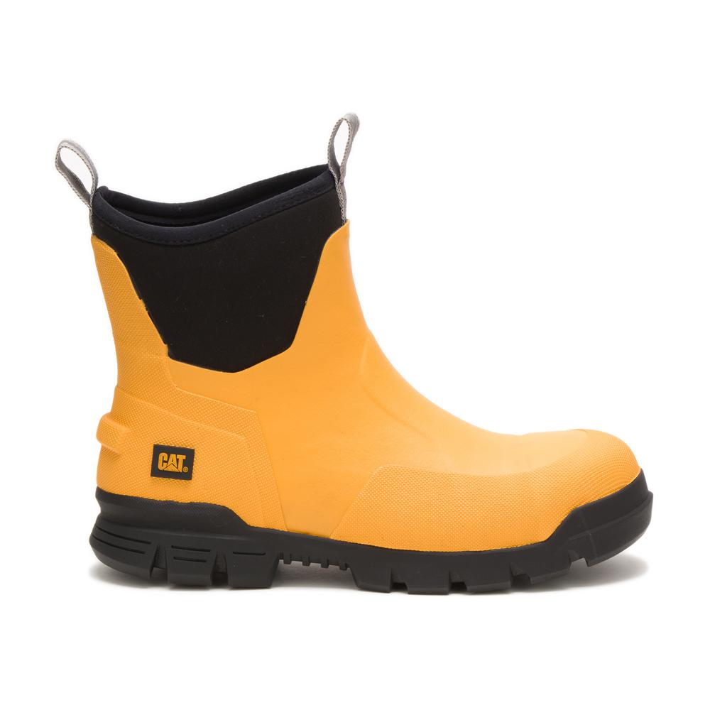 mens wide rubber boots