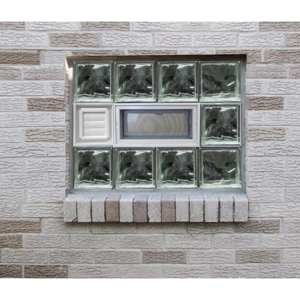Glass Block Basement Windows With Air Vents Glass Designs