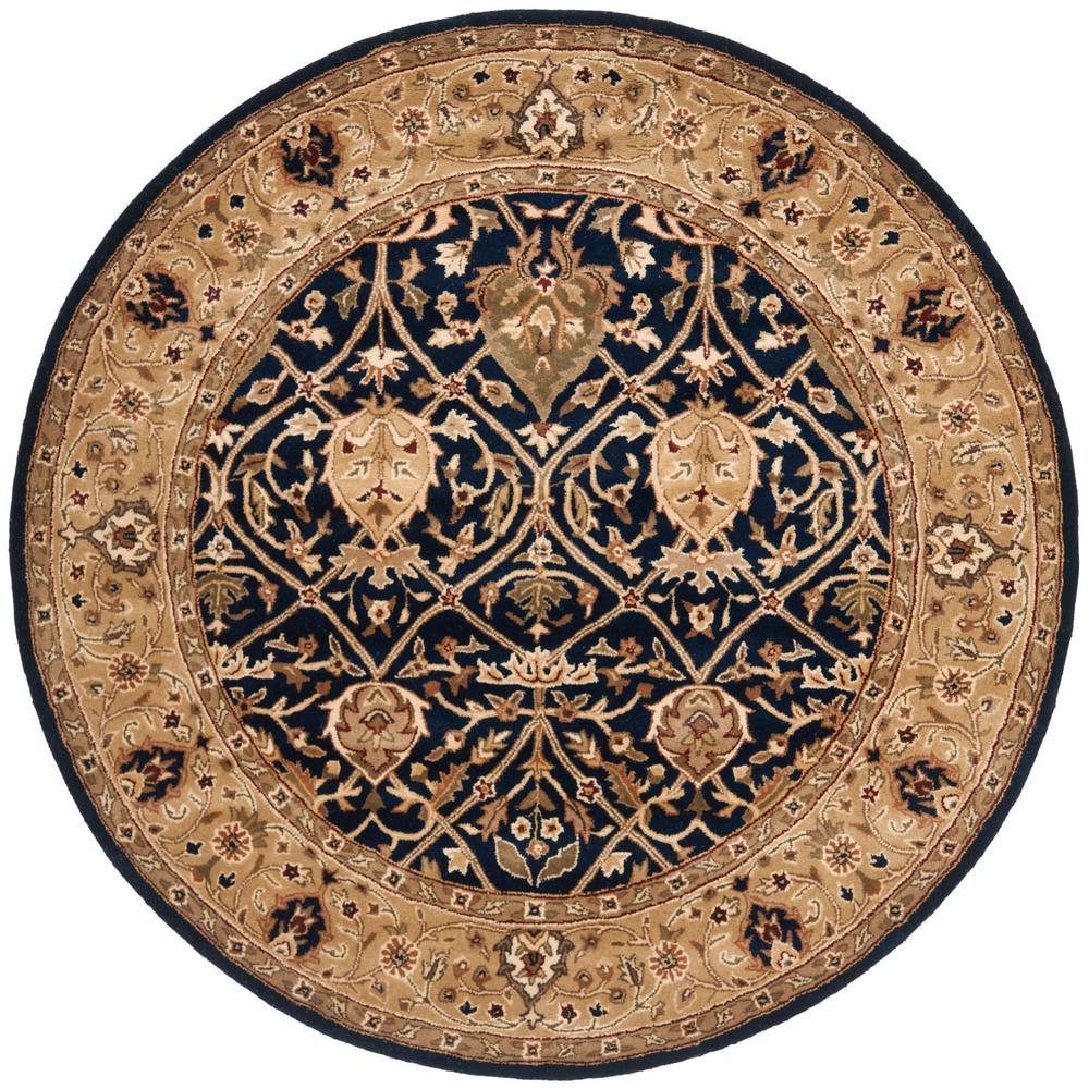 Safavieh Persian Legend Blue Gold 6 Ft X Round Area Rug Safavieh Persian Legend Blue Gold 6 Ft X Round Area Rug