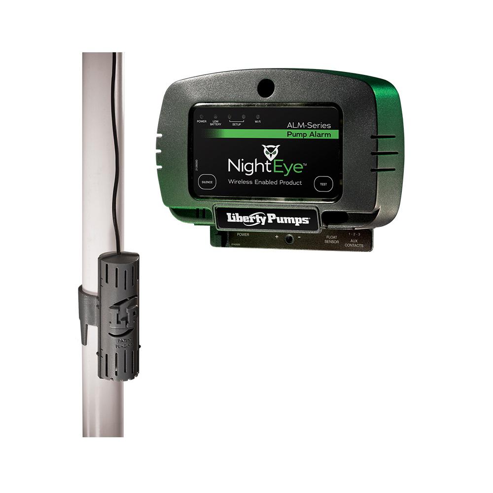 Liberty Pumps Night Eye Wireless Enabled Alarm With Snap On