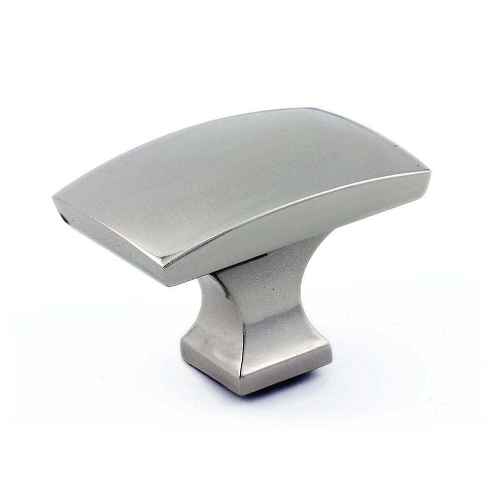 Richelieu Hardware Transitional 123/32 in. x 13/16 in. (44 mm x 30 mm) Polished nickel