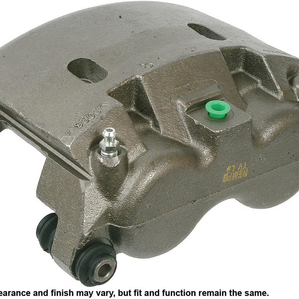 Disc Brake Caliper-Friction Choice Caliper w//Bracket Front Left Cardone Reman