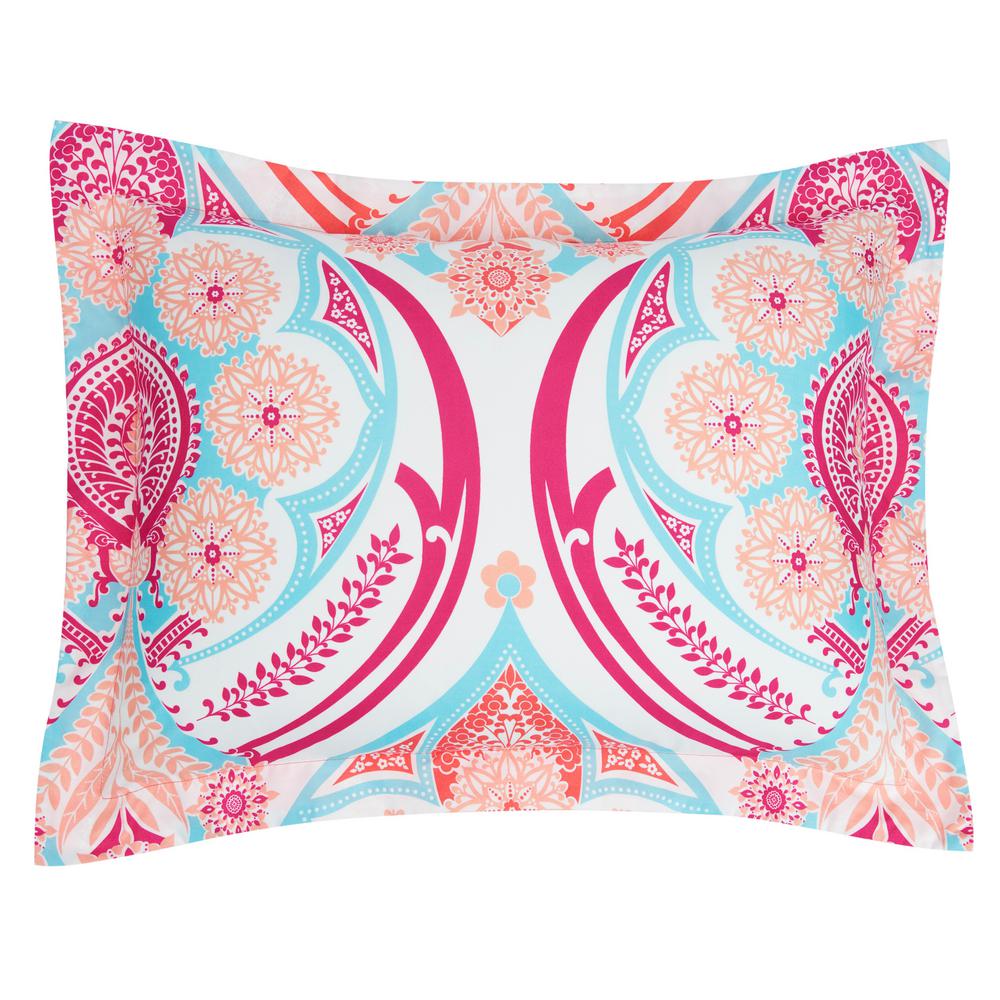 Nicole Miller Nicole Miller Kids 5 Piece Twin Pink Medallion