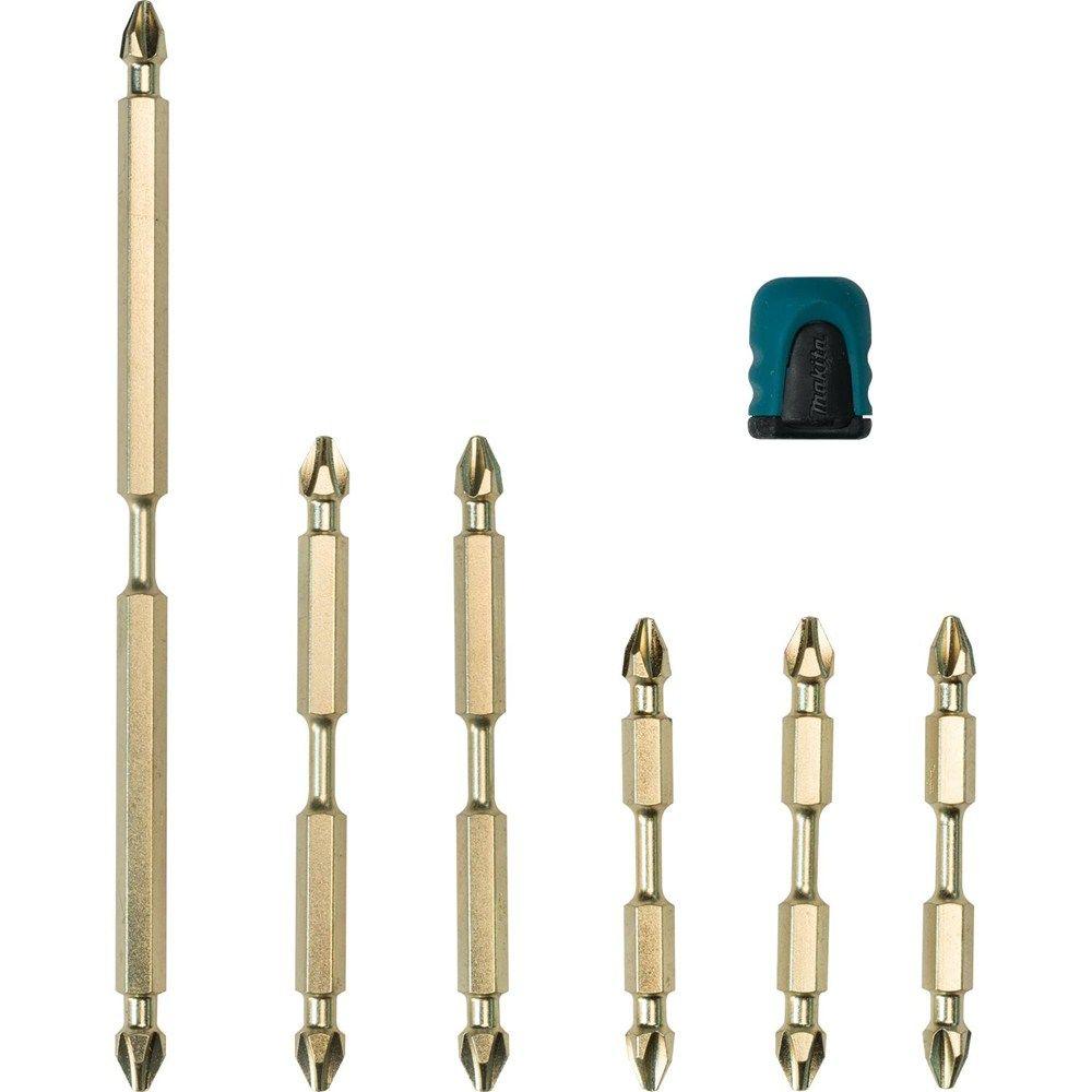 Makita Impact GOLD DoubleEnded Power Bits with Mag Boost (7Piece)B