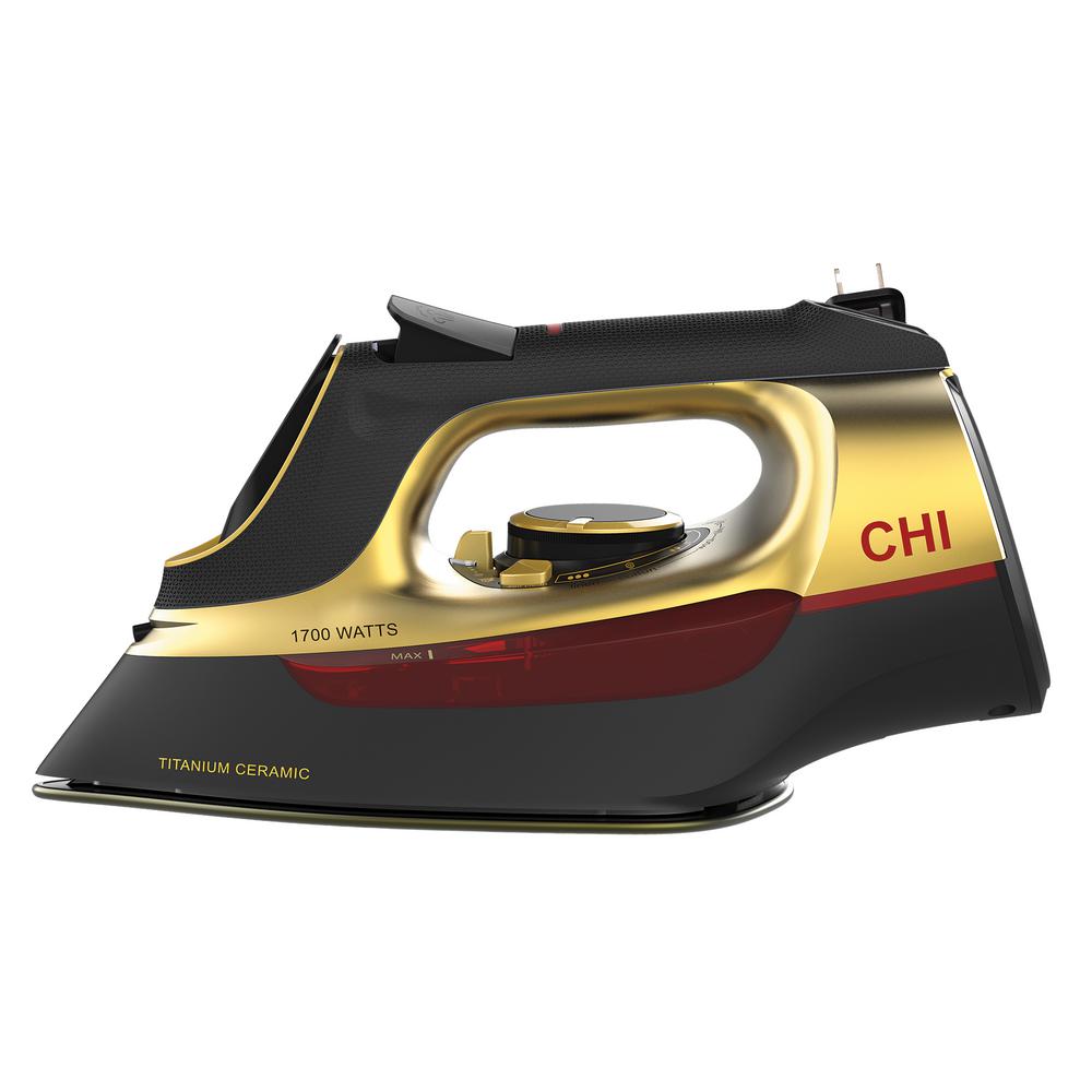 chi electronic iron with retractable cord