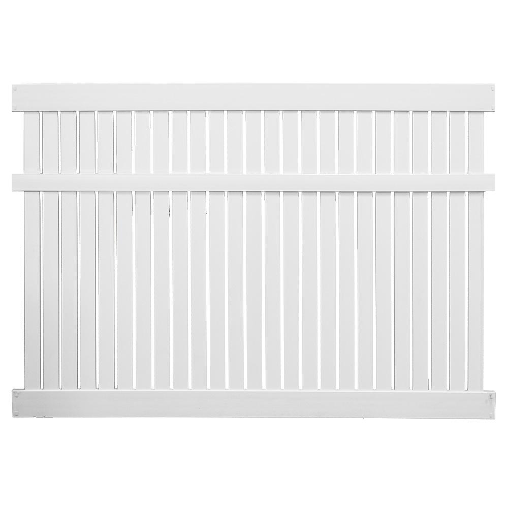 how fence assemble vinyl panels to ft. Vinyl H 8 ft. 5 Semi W Huntington x Weatherables White