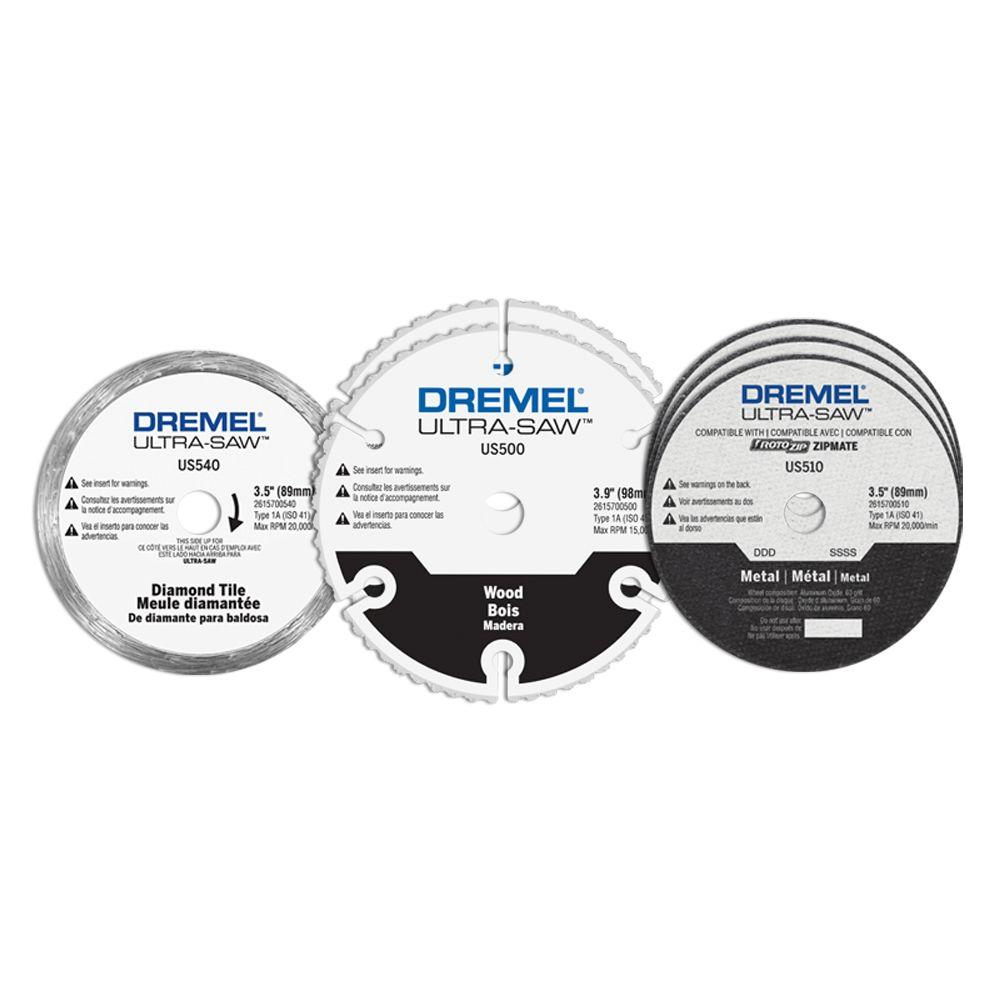 Dremel Ultra-Saw Cutting Kit (6-Piece)-US700 - The Home Depot