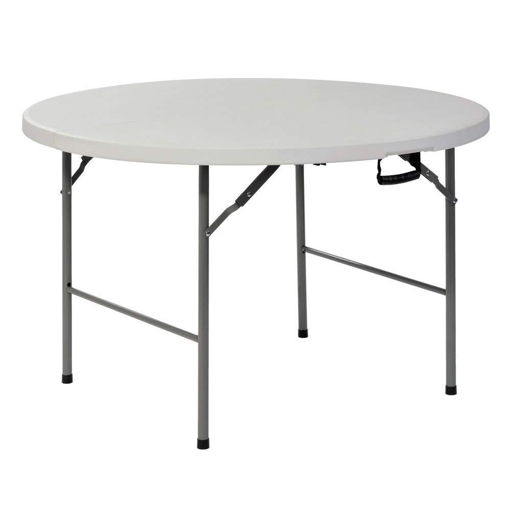 Enduro 48 In Earth Tan Plastic Portable Crawlfish Table Ta48fcf01 White Folding Table