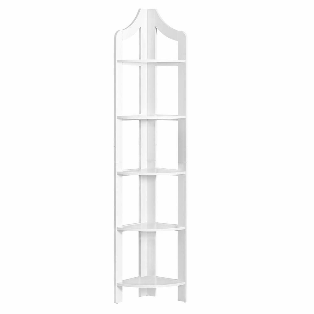 White Corner Etagere Hd2419 The Home Depot