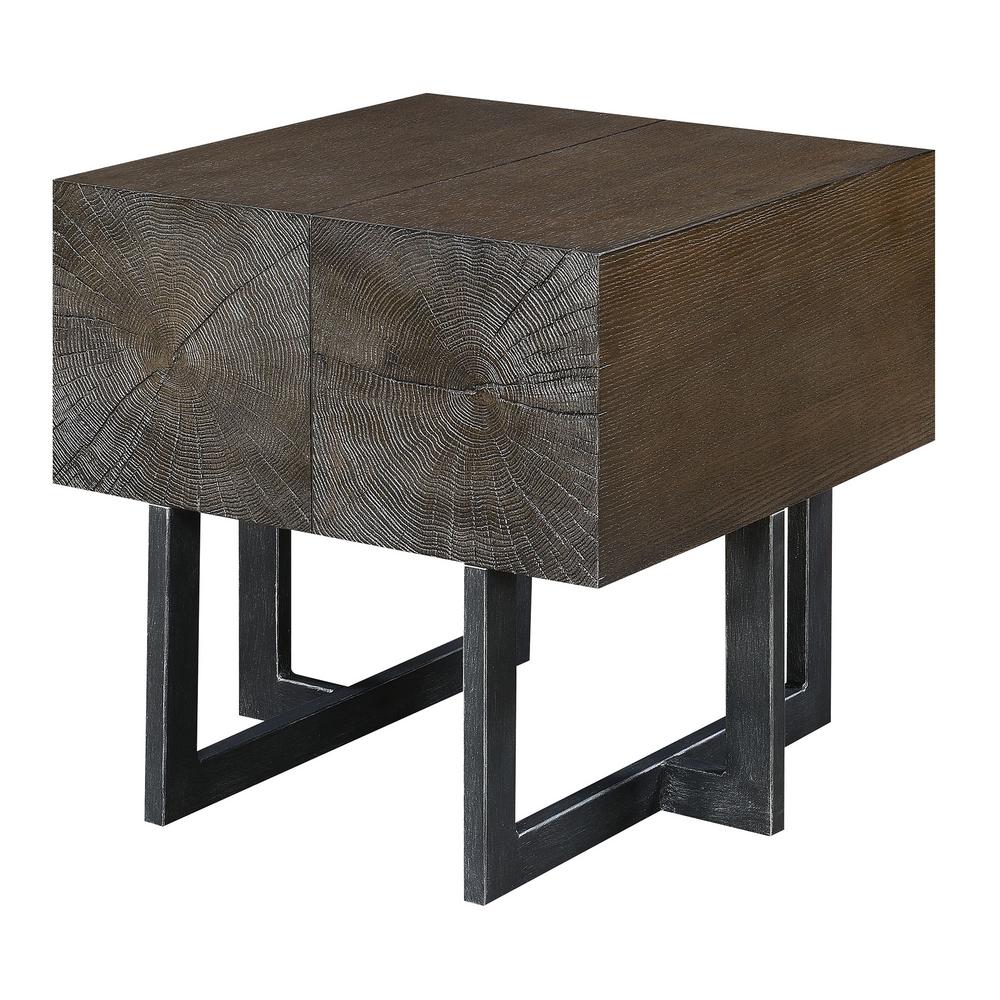 Picket House Furnishings Elliot Cherry Square End Table Ccb100sete The Home Depot