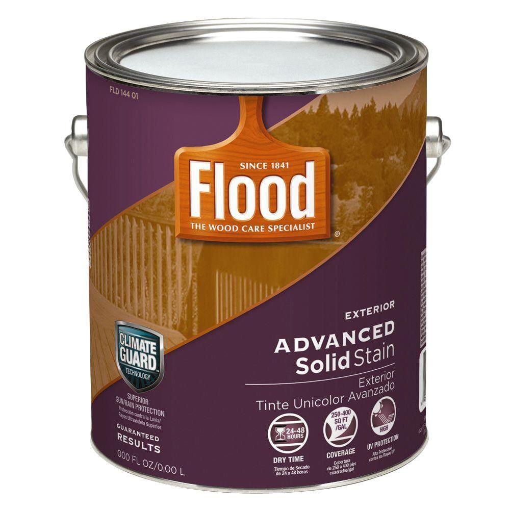 Flood Pro Series Solid Color Stain Color Chart