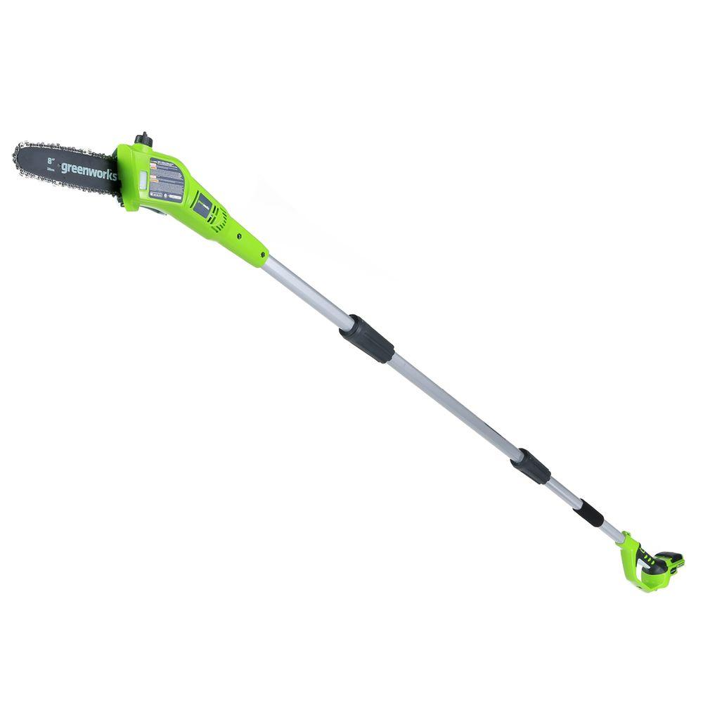 ryobi cordless pole saw home depot