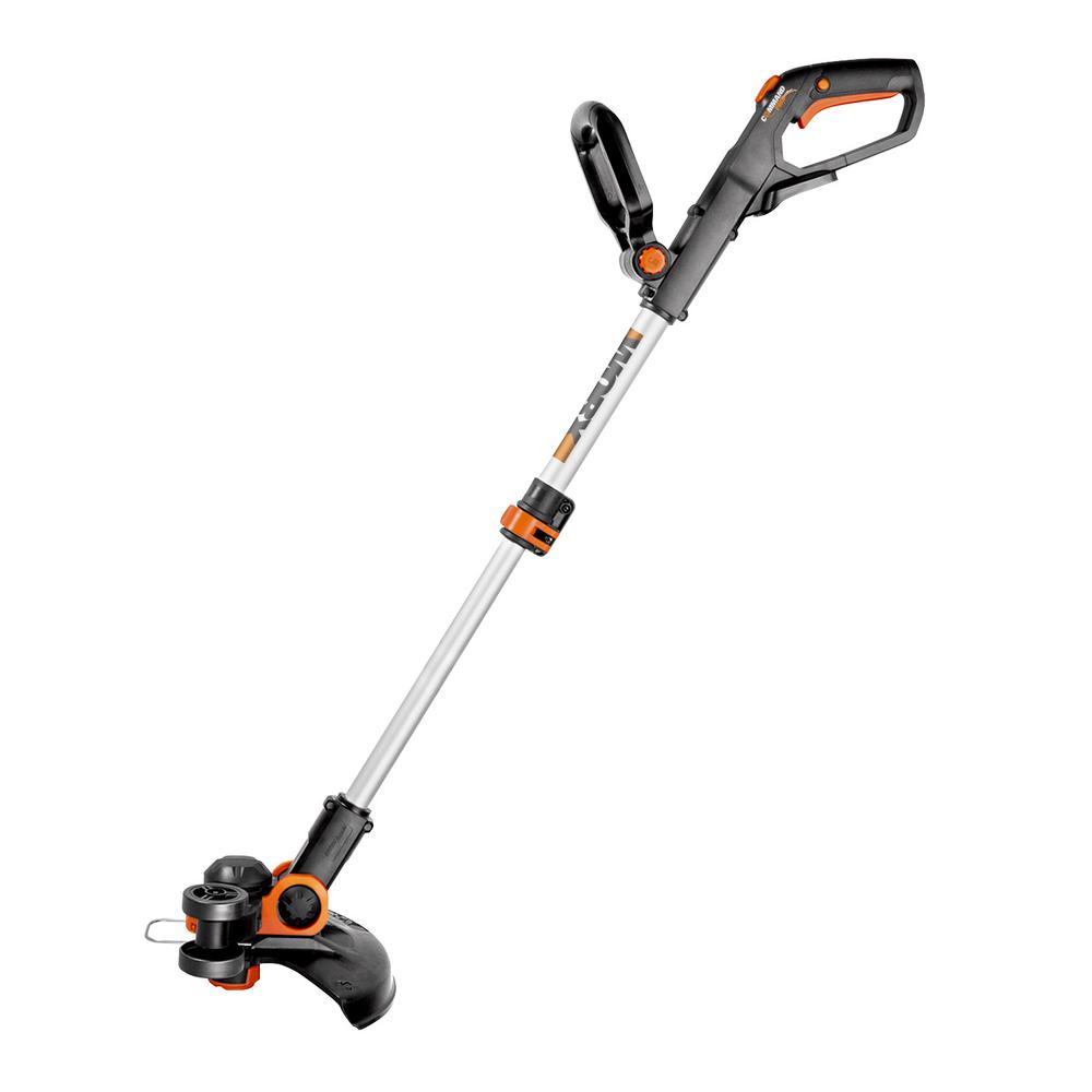 Earthwise 10 in. 20-Volt Lithium-Ion Cordless String Trimmer - 2 Ah ...