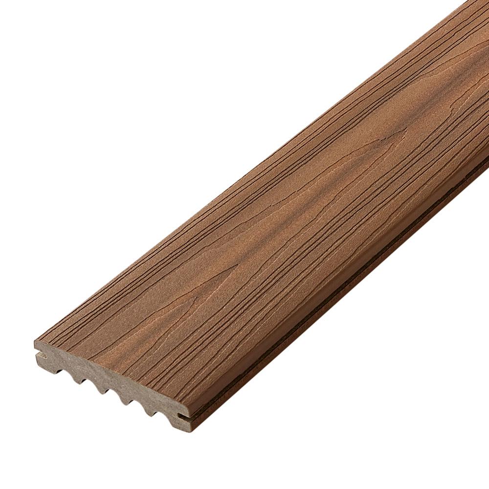 decking fiberon sandcastle armorguard grooved capped