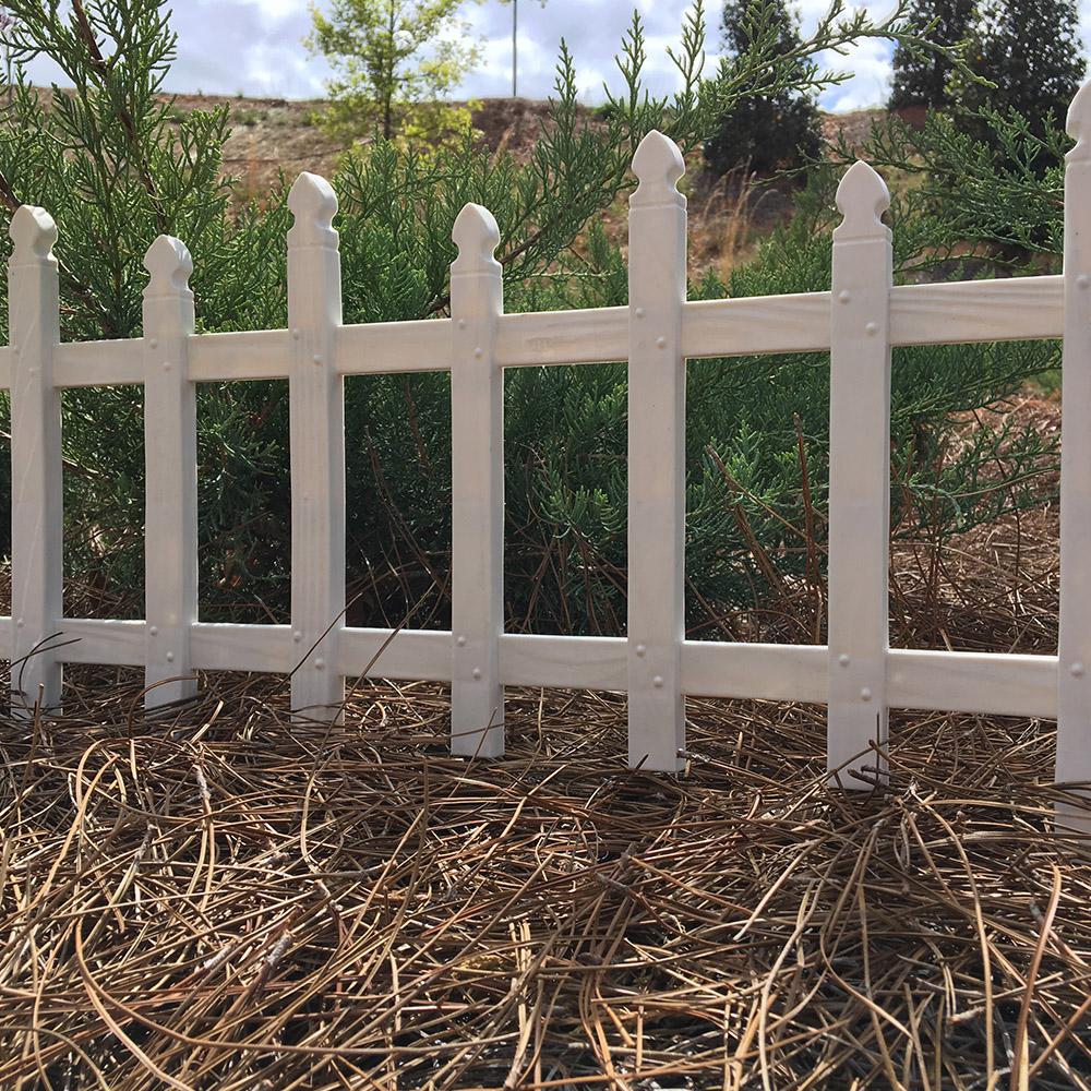 Vigoro 12 In H White Classic Picket Style Plastic Garden Fence 51502 The Home Depot - Suncast Grand View 35 75 In Resin Garden Fence Vigoro 12 In H White Classic Picket Style Plastic Garden Fence 51502 The Home Depot - Suncast Grand View 35 75 In Resin Garden Fence