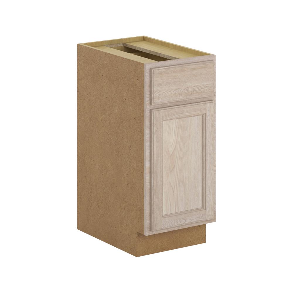 Hampton Bay Stratford Assembled 15x34 5x24 In Base Cabinet With