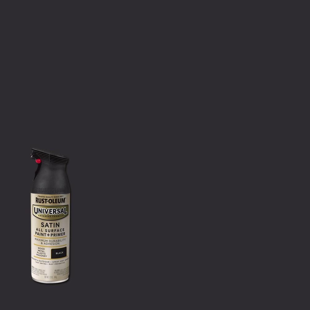 Rust Oleum Modern Farmhouse 12 Oz Metallic Black Spray Paint 339863