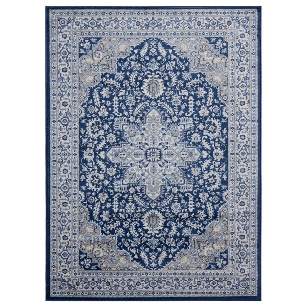 United Weavers Clairmont Bari Denim Blue 9 Ft 10 In X 13 Ft 2 In Area Rug 4000 40161 1013 The Home Depot