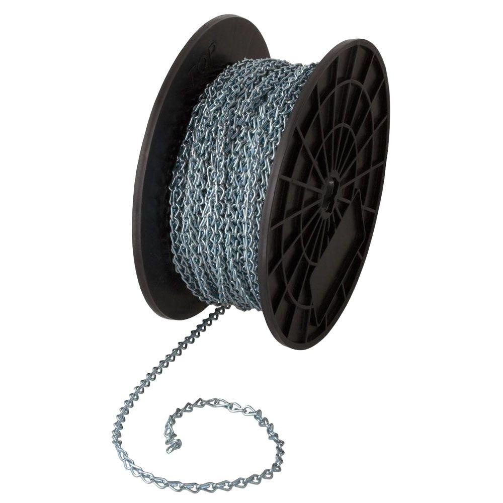 Everbilt 12 x 100 ft. ZincPlated Jack Chain806480 The Home Depot