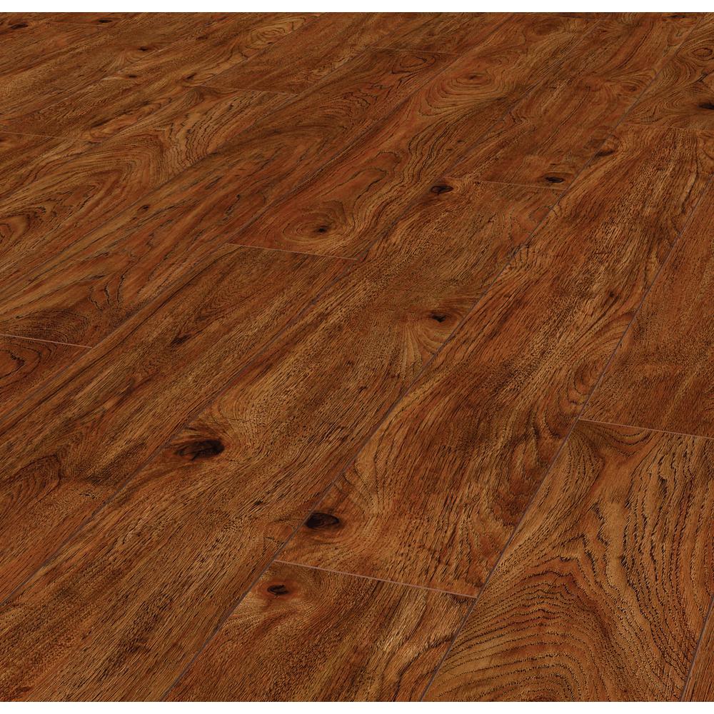 Home Decorators Collection Hand Sed Dark Hickory 12 Mm Thick X Hand Sed Dark Hickory 12 Mm Thick