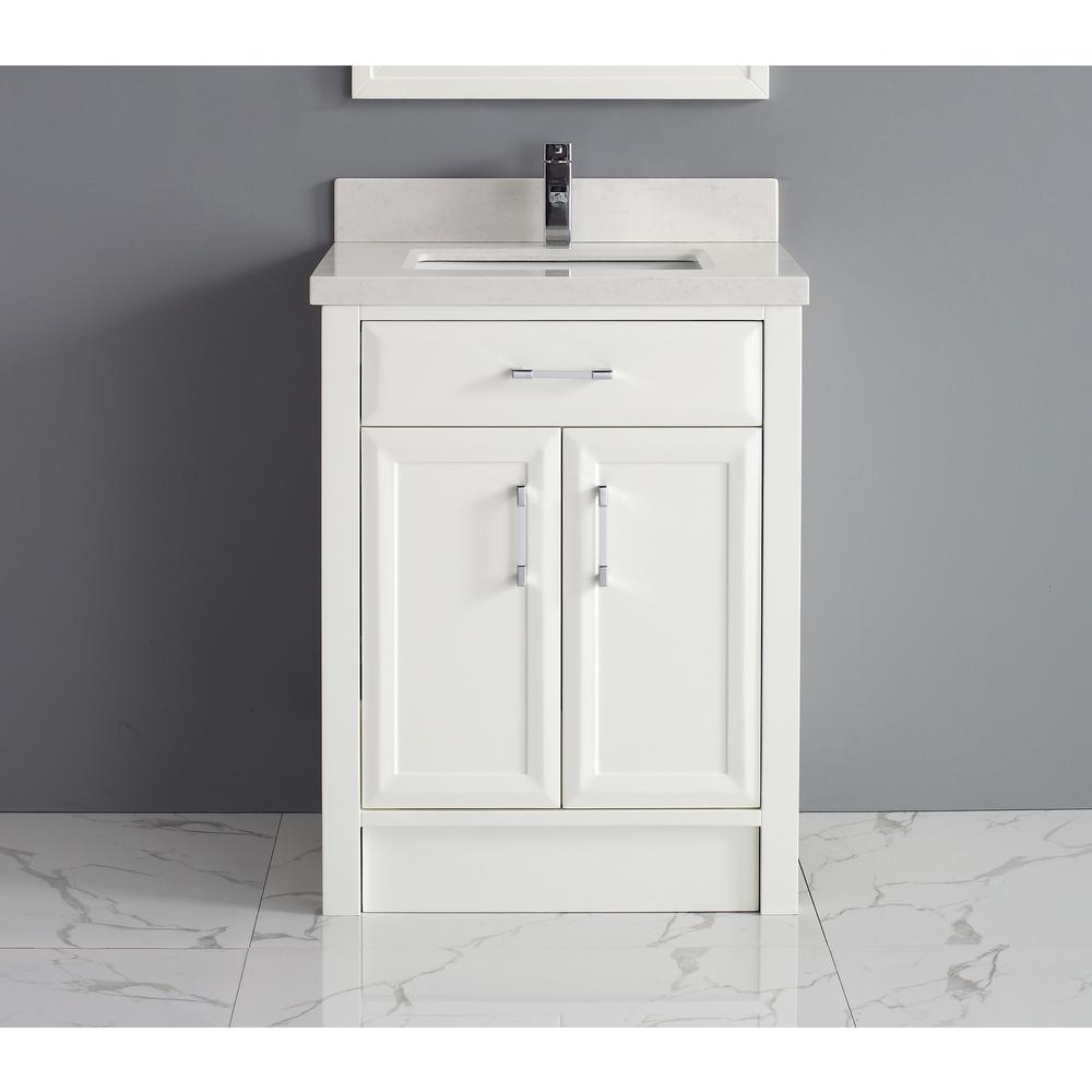 Studio Bathe Calais 28 In Vanity White With Solid Surface Marble Top Wh Ssc The Home Depot - 28 Inch Wide White Vanity Studio Bathe Calais 28 In Vanity White With Solid Surface Marble Top Wh Ssc The Home Depot - 28 Inch Wide White Vanity