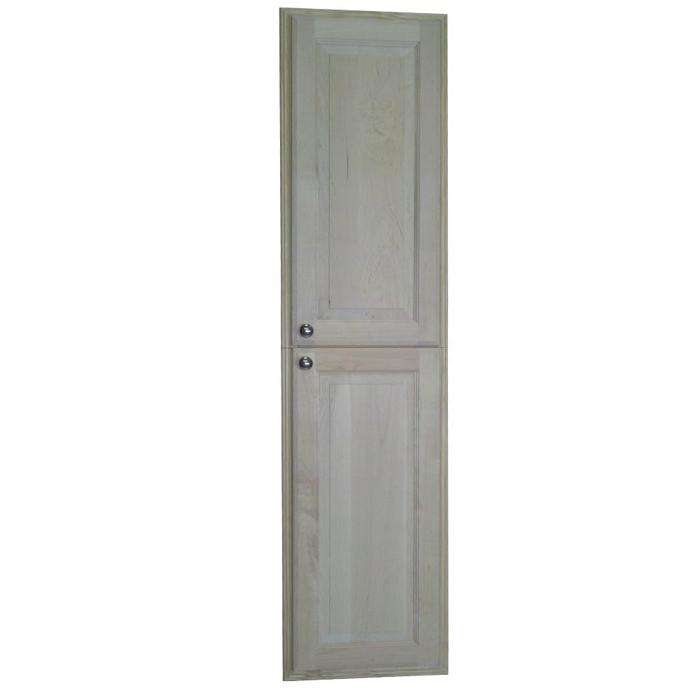Unfinished Wood Medicine Cabinets Bathroom Storage Napa Valley 67 5 In H X 15 W 3 D