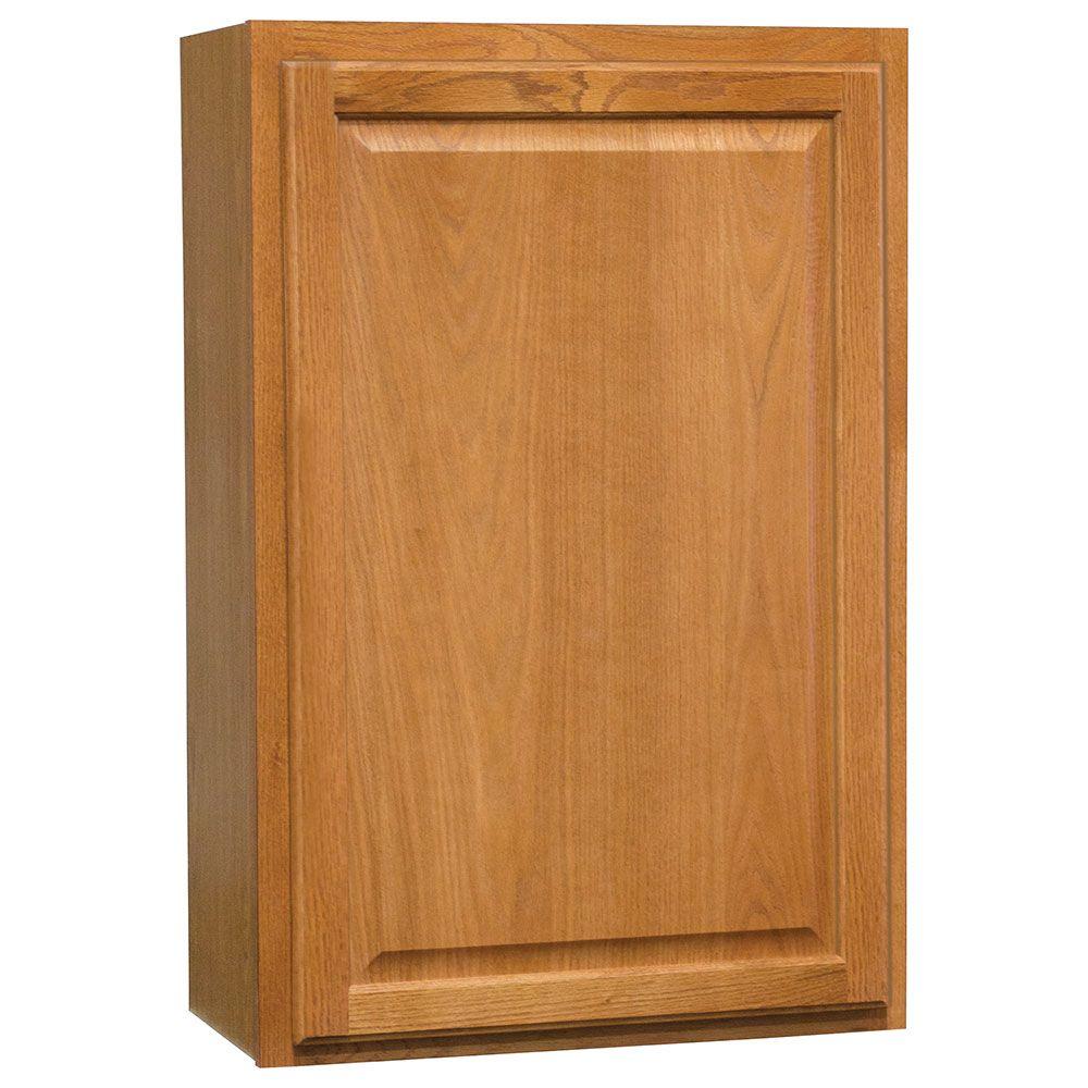 Hampton Bay Hampton Assembled 24x36x12 in. Wall Kitchen Cabinet in ...