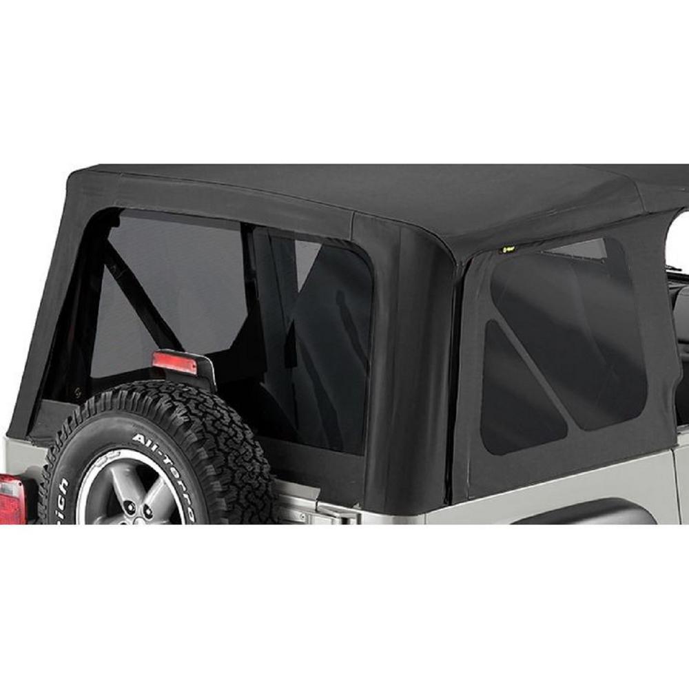 UPC 077848018085 product image for Bestop Window Set- '97-'02 Wrangler TJ (Black Diamond) | upcitemdb.com