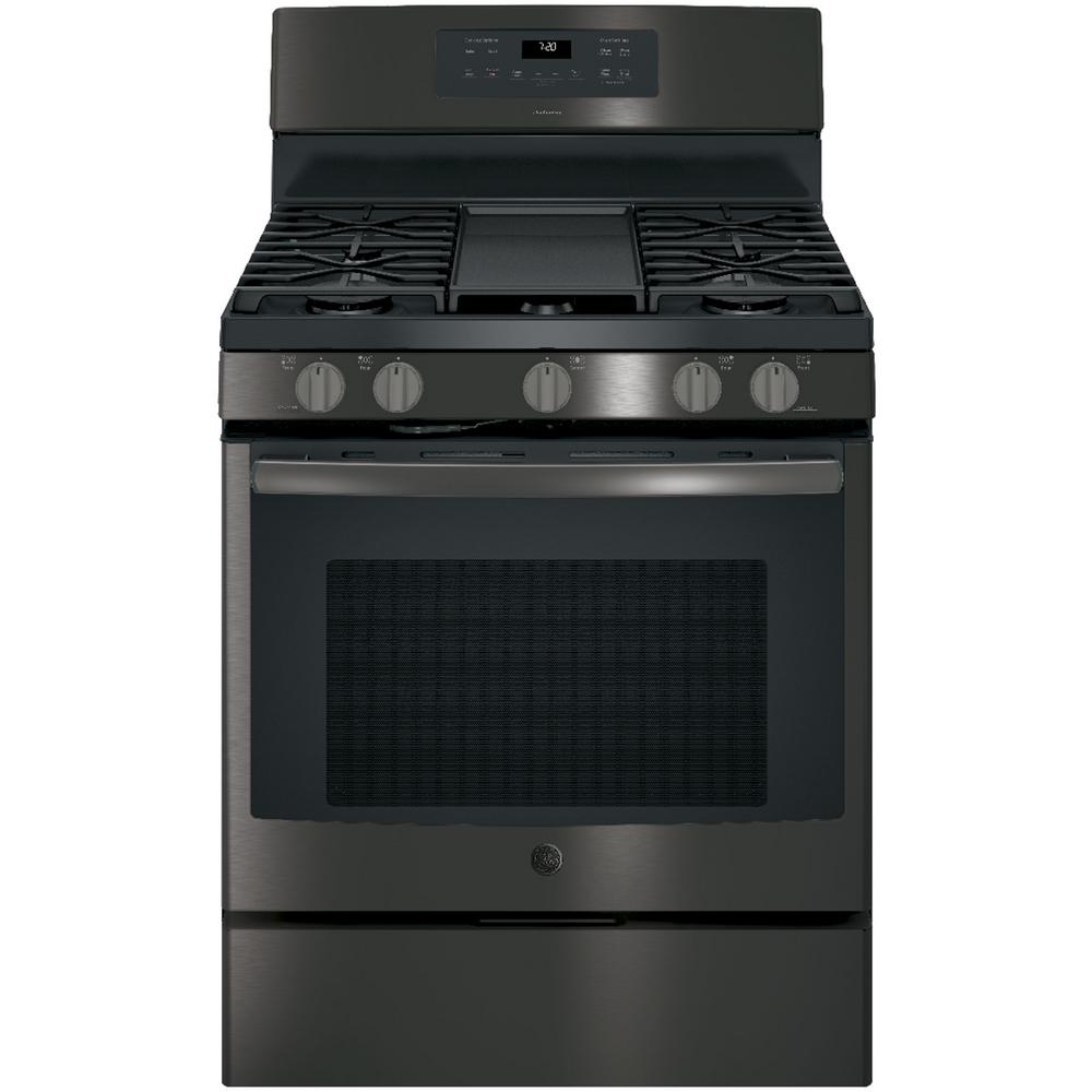 Kitchenaid 5 8 Cu Ft Slide In Gas Range With Self Cleaning Kitchenaid 5 8 Cu Ft Slide In Gas Range With Self Cleaning Convection Oven Stainless Steel Ksgg700ess The Home Depot