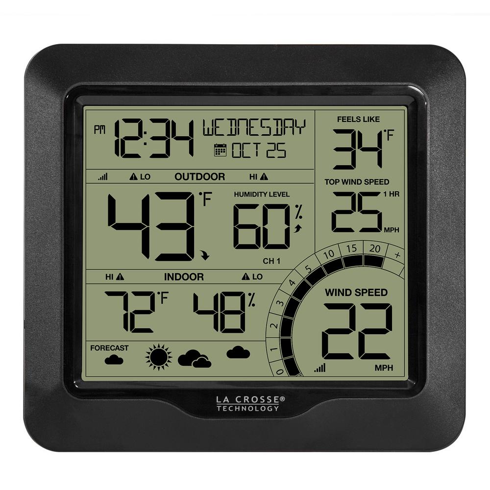 La Crosse Technology Wind Speed Weather Station With Wind Sensor