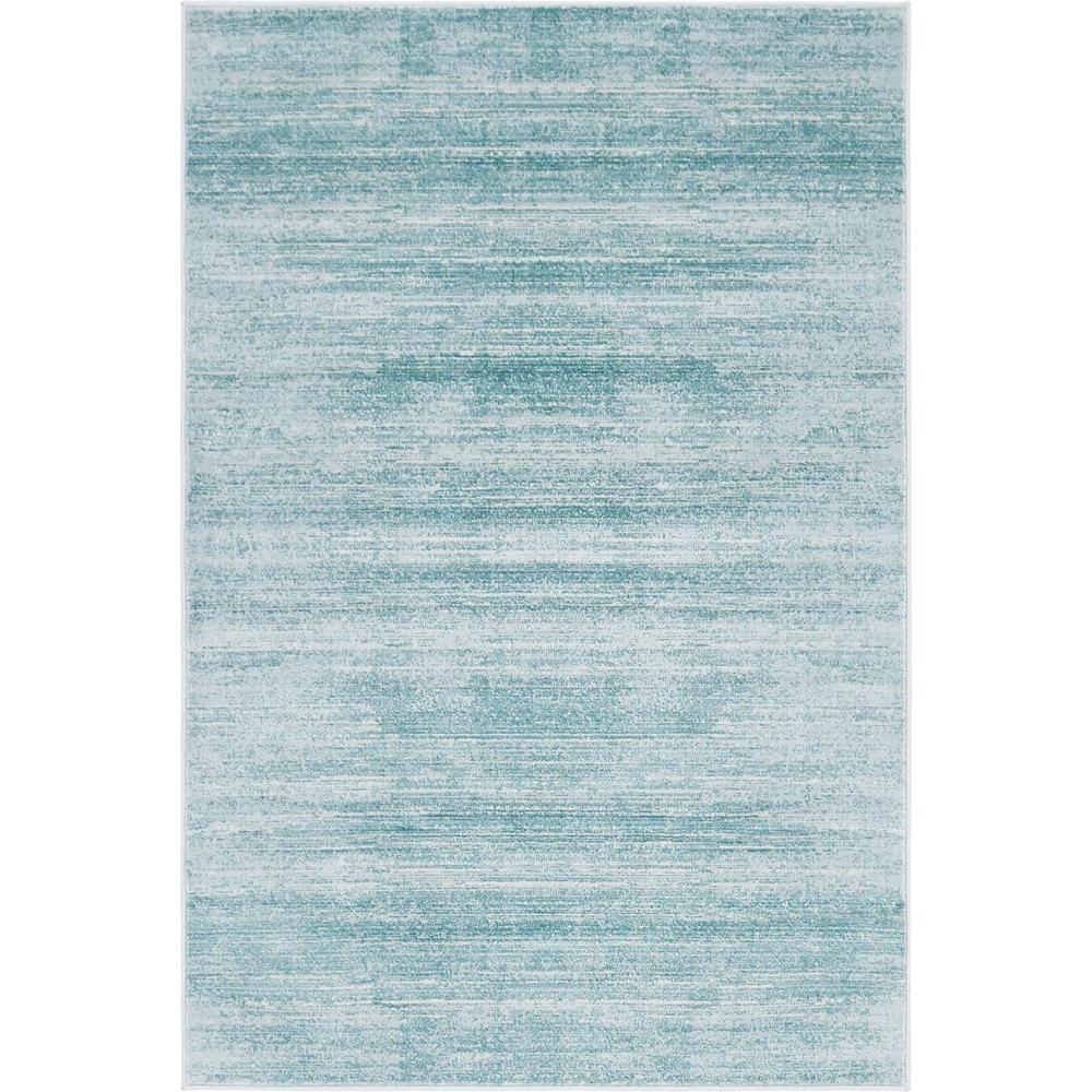 Jill Zarin Uptown Collection By Madison Avenue Turquoise 4 0 X 6 Area Rug