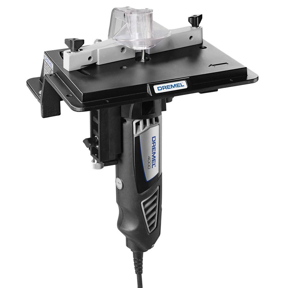 Dremel Rotary Tool Shaper/Router Table to Sand, Edge, Groove, and Slot ...