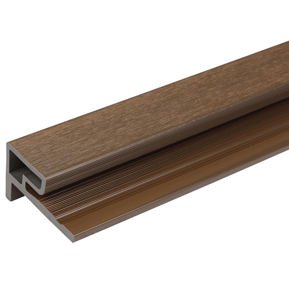 NewTechWood 2.1 in. x 3.0 in. x 8 ft. European Siding System Composite