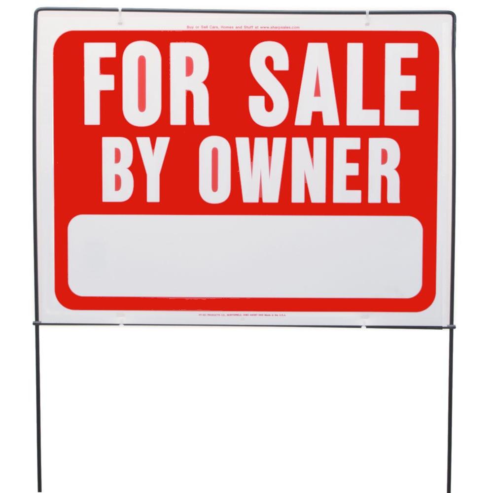 Hy-Ko For Sale By Owner Sign With Frame-Rsf-605 - The Home -1054