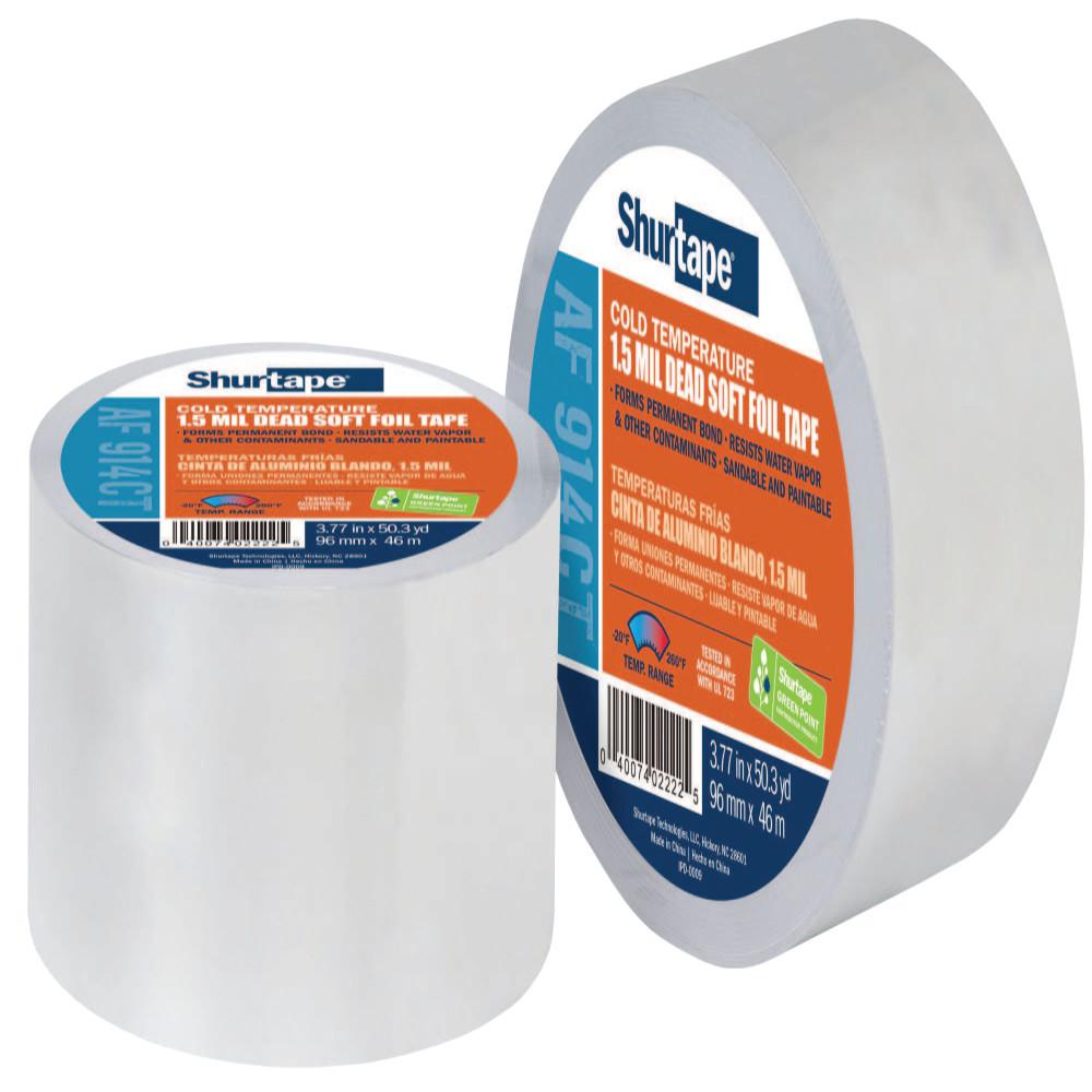 Shurtape 1.88 In. X 10 Yds. Aluminum Foil Repair Tape-241588 - The Home ...