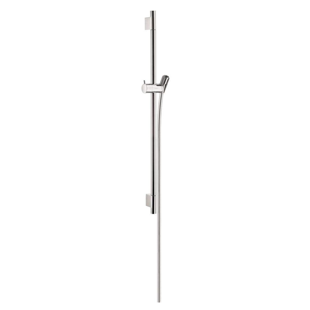 Hansgrohe Unica C 24 in. Wall Bar in Chrome27617000 The Home Depot