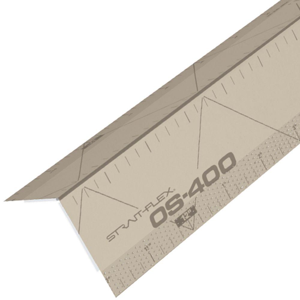Strait-Flex 4 inch x 8 ft. Paper-Faced Composite Drywall Corner Bead by Strait-Flex