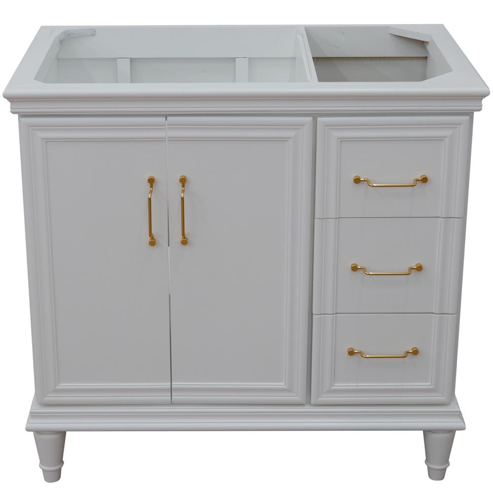 Bellaterra Home 36 In W X 21 5 In D Single Bath Vanity Cabinet