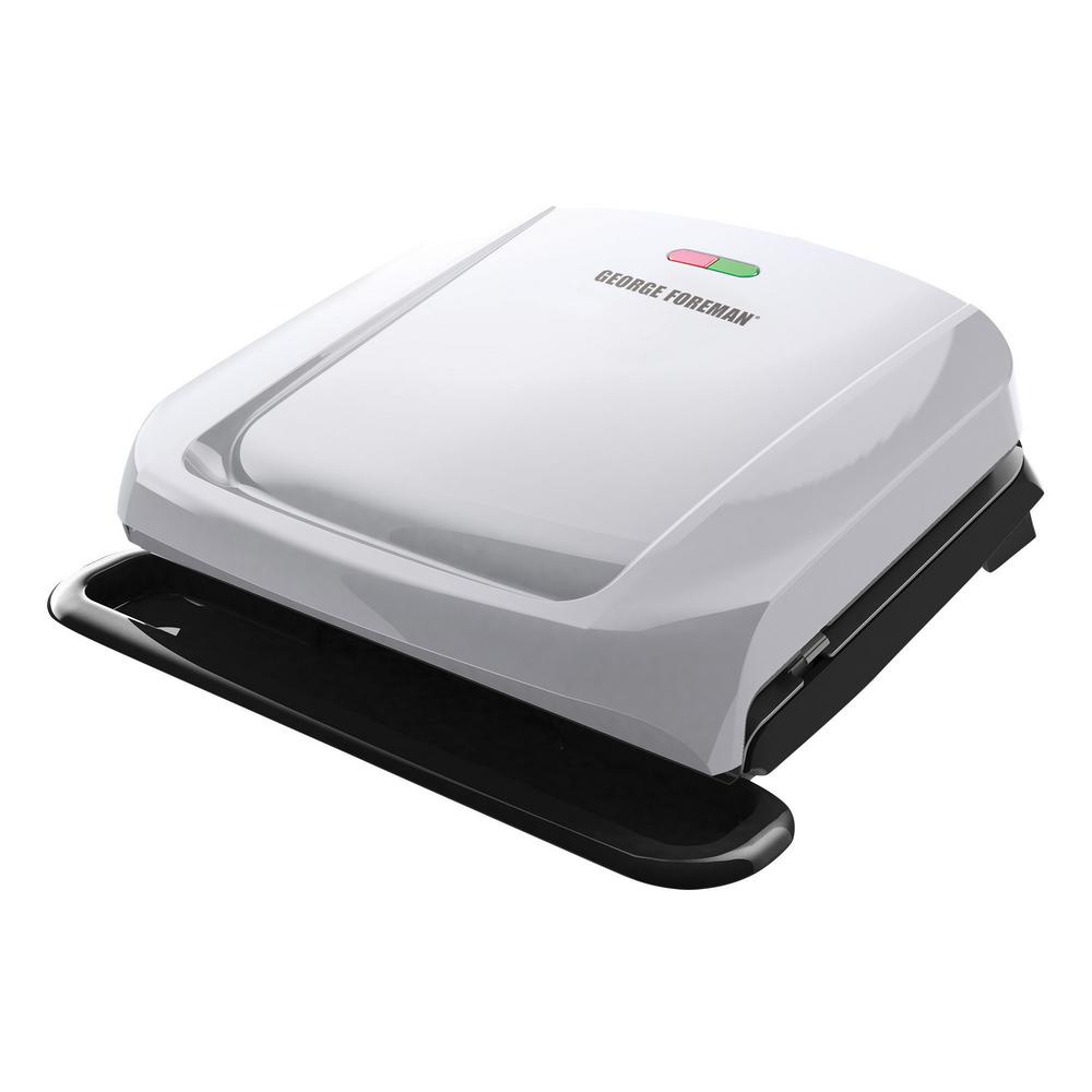 Black George Foreman 5 Serving Removable Plate Electric Grill and Panini Press
