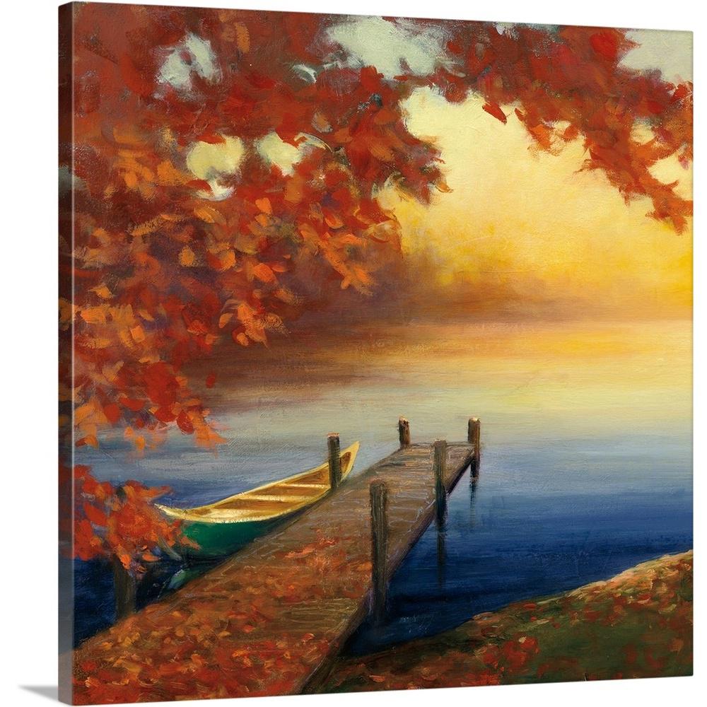 Greatbigcanvas Autumn Glow Iii By Julia Purinton Canvas Wall Art