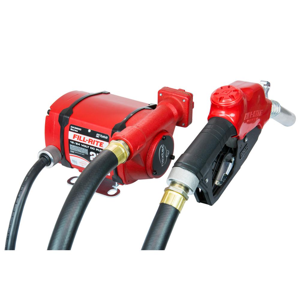 fill rite pump not working