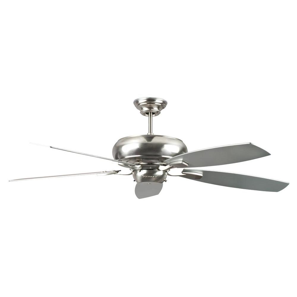 Concord Fans Roosevelt Series 52 In Indoor Stainless Steel Ceiling Concord Fans Roosevelt Series 52 In Indoor Stainless Steel Ceiling Fan 52rs5st The Home Depot