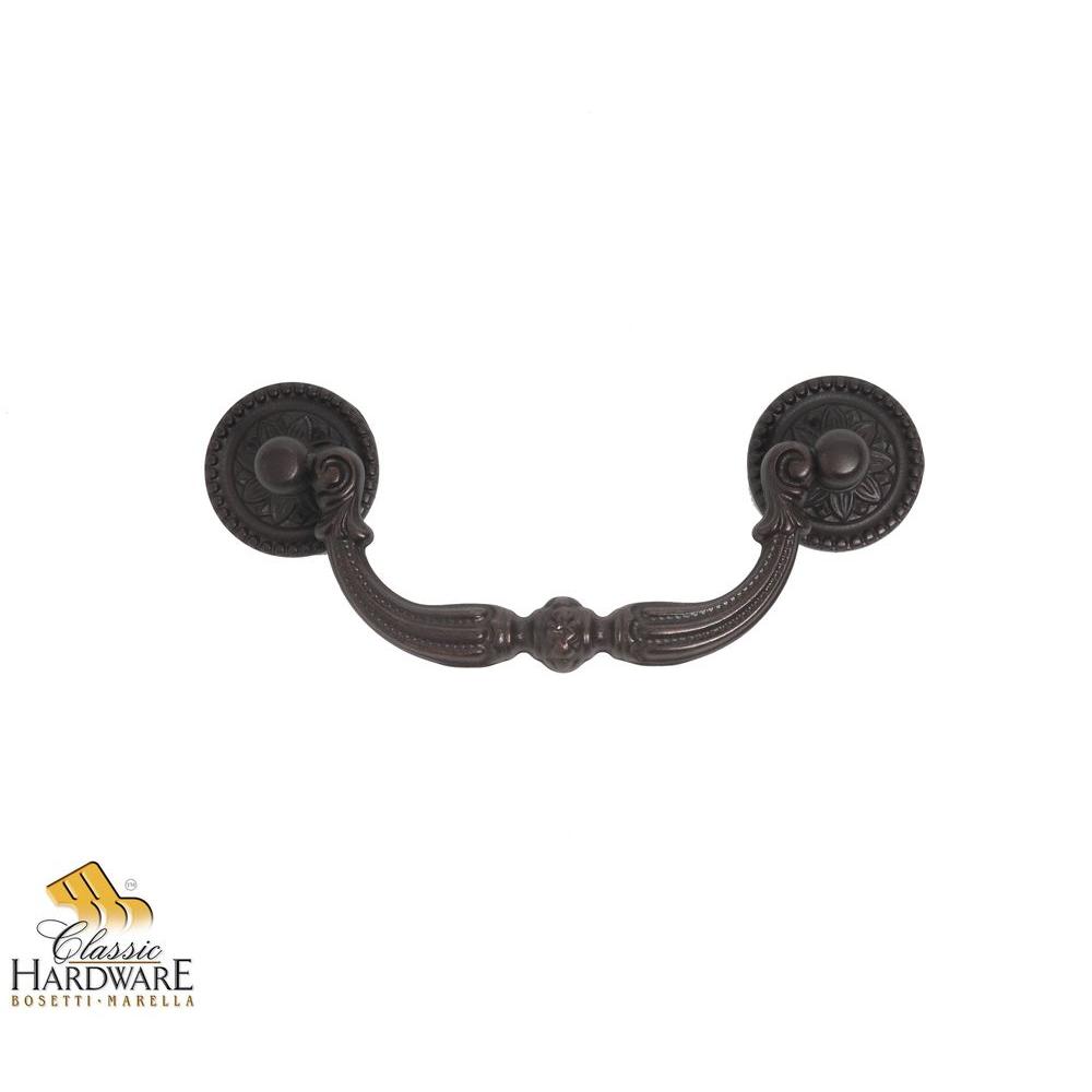 Classic Hardware Bosetti Marella Louis XVI 4.84 in. OilRubbed Bronze